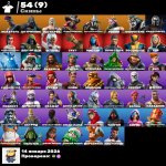 🎨 54 скінів | 🌟 Fortnite акаунт