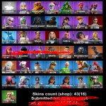 🎨 42 скина | 🌟 Fortnite аккаунт