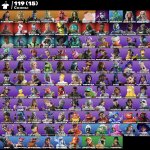 🎨 119 скінів | 🌟 Fortnite акаунт