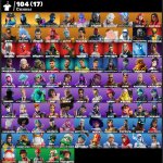 🎨 104 скінів | 🌟 Fortnite акаунт