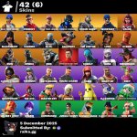 🎨 42 скінів | 🌟 Fortnite акаунт