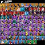 🎨 108 скінів | 🌟 Fortnite акаунт