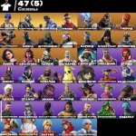 🎨 47 скінів | 🌟 Fortnite акаунт