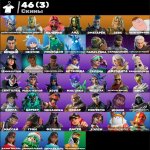 🎨 46 скінів | 🌟 Fortnite акаунт