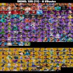 🎨 125 скінів | 🌟 Fortnite акаунт