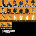 🎨 185 скінів | 🌟 Fortnite акаунт