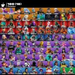 🎨 100 скінів | 🌟 Fortnite акаунт