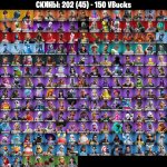 🎨 202 скінів | 🌟 Fortnite акаунт