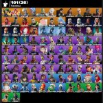 🎨 101 скін | 🌟 Fortnite акаунт