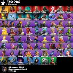 🎨 70 скінів | 🌟 Fortnite акаунт