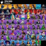 🎨 71 скін | 🌟 Fortnite акаунт