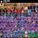 🎨 110 скінів | 🌟 Fortnite акаунт