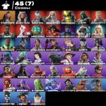 🎨 45 скінів | 🌟 Fortnite акаунт