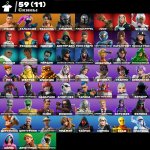 🎨 59 скінів | 🌟 Fortnite акаунт