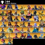 🎨 186 скінів | 🌟 Fortnite акаунт