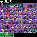 🎨 59 скинов | 🌟 Fortnite аккаунт