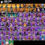 🎨 83 скінів | 🌟 Fortnite акаунт