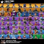 🎨 66 скінів | 🌟 Fortnite акаунт