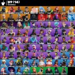🎨 89 skins | 🌟 Fortnite account