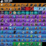 🎨 120 skins | 🌟 Fortnite account