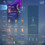 🎮 Mobile Legends акаунт | Легенда | 84 героїв | 248 облич