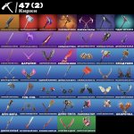 🎨 42 скінів | 🌟 Fortnite акаунт