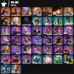 🎨 44 скіна | 🌟 Fortnite акаунт