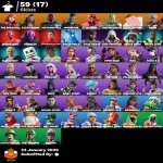 🎨 59 скінів | 🌟 Fortnite акаунт