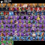 🎨 93 скінів | 🌟 Fortnite акаунт