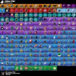 🎨 205 skins | 🌟 Fortnite account
