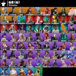 🎨 68 скінів | 🌟 Fortnite акаунт