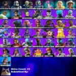 🎨 43 скінів | 🌟 Fortnite акаунт