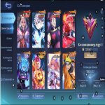 🎮 Mobile Legends account | Epic | 131 heroes | 355 skins