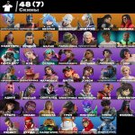 🎨 48 скінів | 🌟 Fortnite акаунт