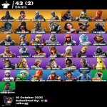 🎨 43 скина | 🌟 Fortnite аккаунт