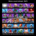 🎨 36 скінів | 🌟 Fortnite акаунт