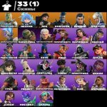 🎨 33 skins | 🌟 Fortnite account