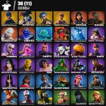 🎨 36 скінів | 🌟 Fortnite акаунт