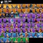 🎨 69 skins | 🌟 Fortnite account