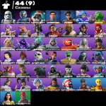 🎨 44 скіна | 🌟 Fortnite акаунт