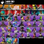 🎨 45 скінів | 🌟 Fortnite акаунт