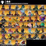 🎨 118 skins | 🌟 Fortnite account