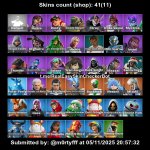 🎨 43 skins | 🌟 Fortnite account