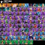 🎨 107 скінів | 🌟 Fortnite акаунт