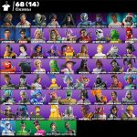 🎨 68 скінів | 🌟 Fortnite акаунт