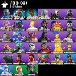 🎨 33 скінів | 🌟 Fortnite акаунт