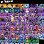 🎨 80 скінів | 🌟 Fortnite акаунт