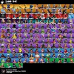 🎨 160 скінів | 🌟 Fortnite акаунт