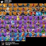 🎨 77 скінів | 🌟 Fortnite акаунт