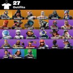🎨 27 скінів | 🌟 Fortnite акаунт